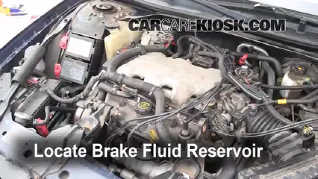 2001 Chevrolet Impala 3.4L V6 Brake Fluid Add Fluid